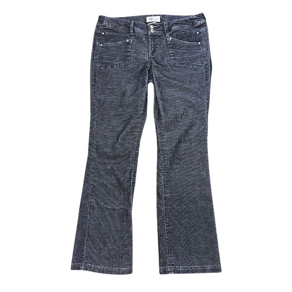 Z-Cavaricci Womens Size 12 Corduroy Jean Flared Leg Boho Y2K Style Mid Rise Pant - Picture 1 of 9